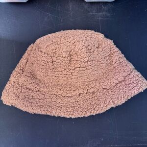 Aerie Warm Tan Sherpa Hat